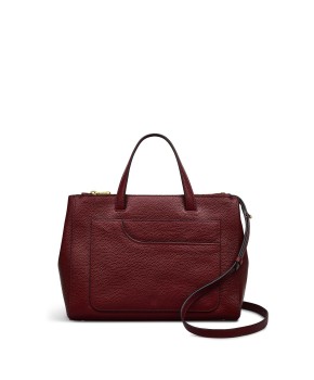 Women's Leather Zip Merlot...